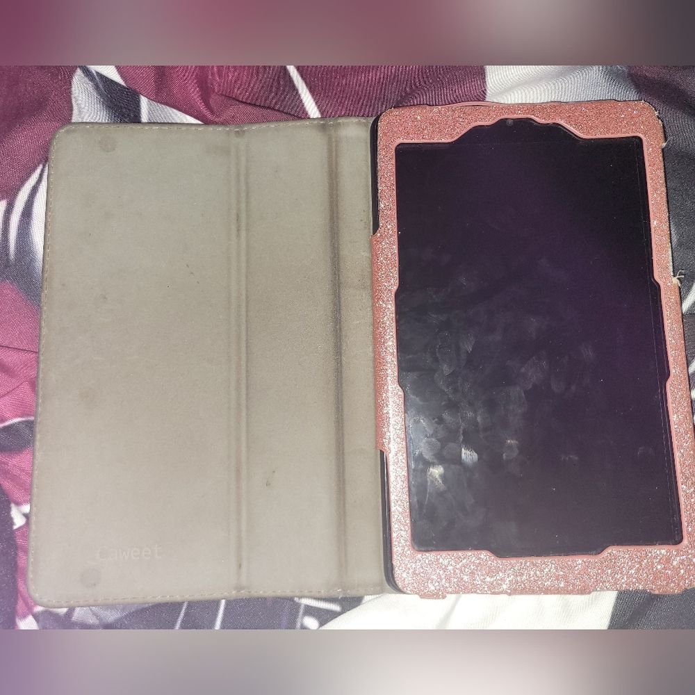 Used Pink Tablet cover